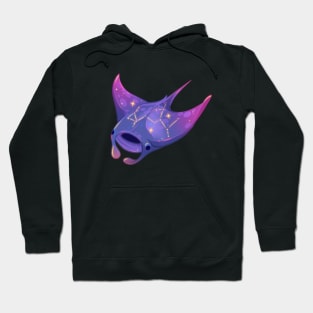 Galaxy Manta Ray Hoodie